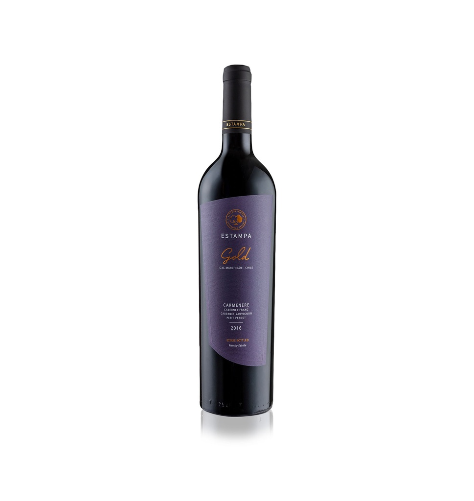 Estampa Gold Carmenere/Cab. Sauv/Cab.Franc/Petit Verdot